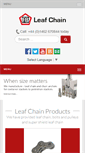 Mobile Screenshot of leafchain.com